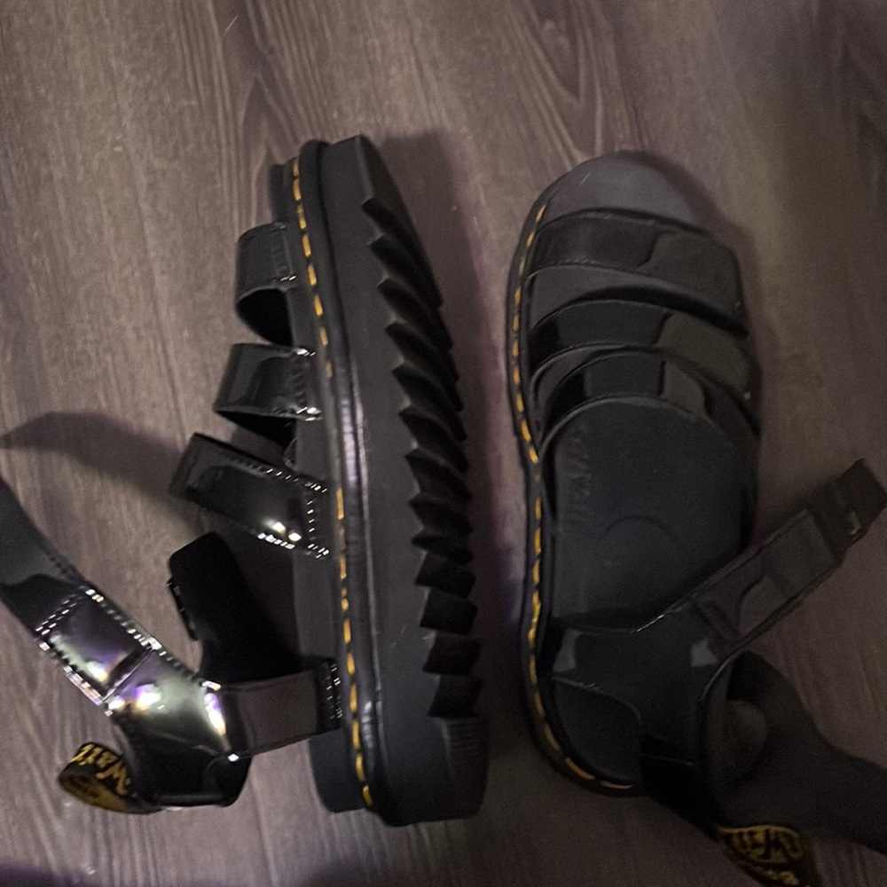 Dr martens platform sandals